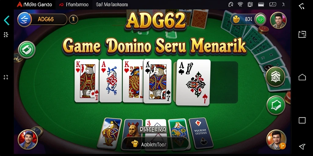 Tampilan gameplay seru ADG62 dengan grafik menarik.