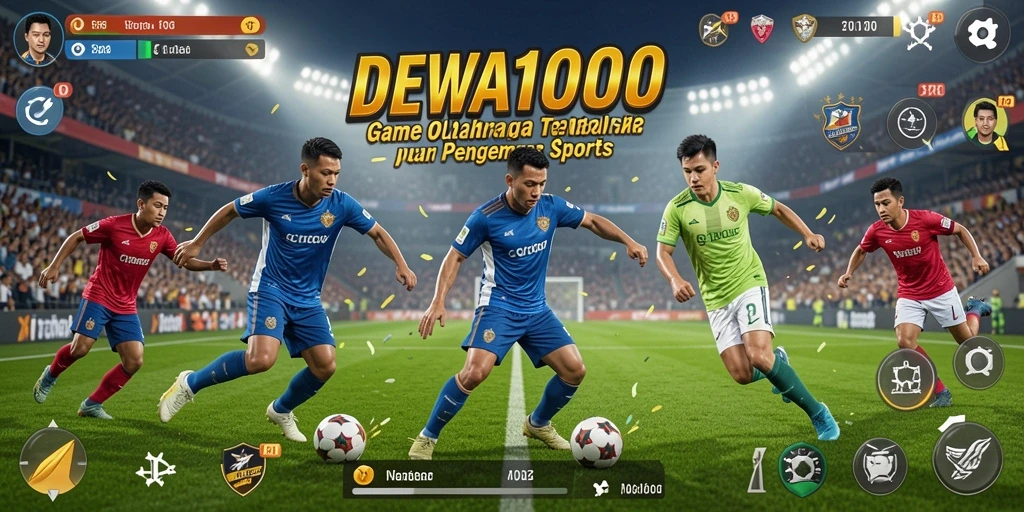 Tampilan seru dari gameplay DEWA1000 yang menarik.