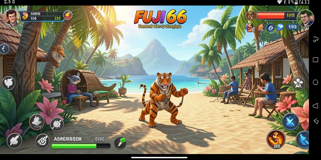 Tampilan menarik dan gameplay yang seru dari FUJI66.