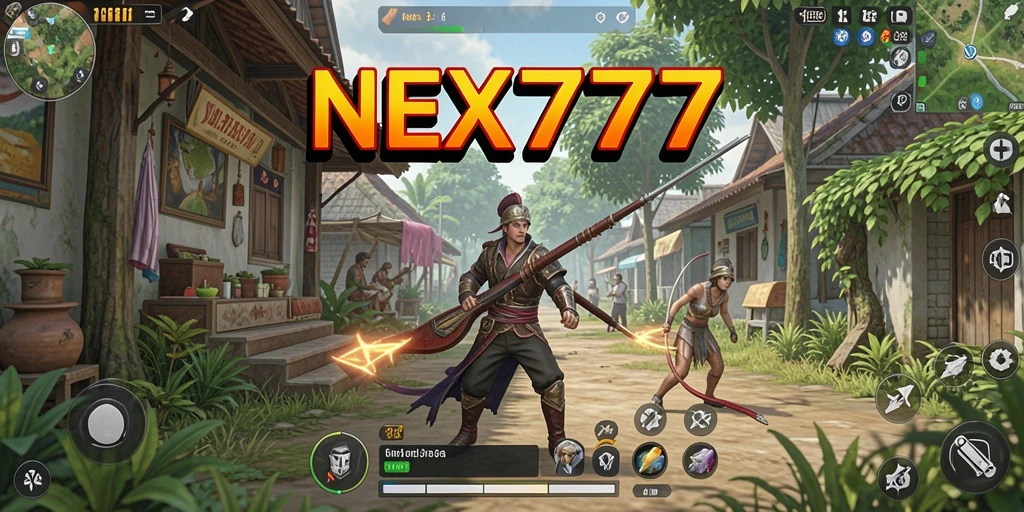 Tampilan gameplay NEX777 yang menakjubkan dan imersif.