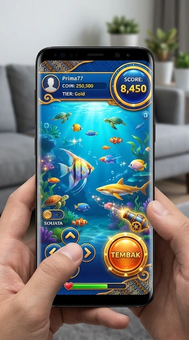 Screenshot aplikasi prima77 menampilkan fitur pencarian yang mudah.